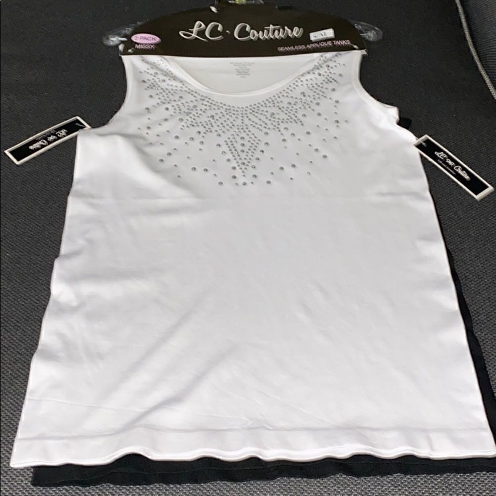 LC COUTURE SPANDEX SEAMLESS TANK TOPS